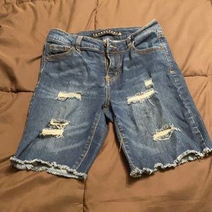 Tinseltown Denim Couture denim shorts